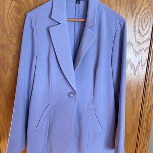 CHADWICKS OF BOSTON Blazer. Lilac. Size 14.